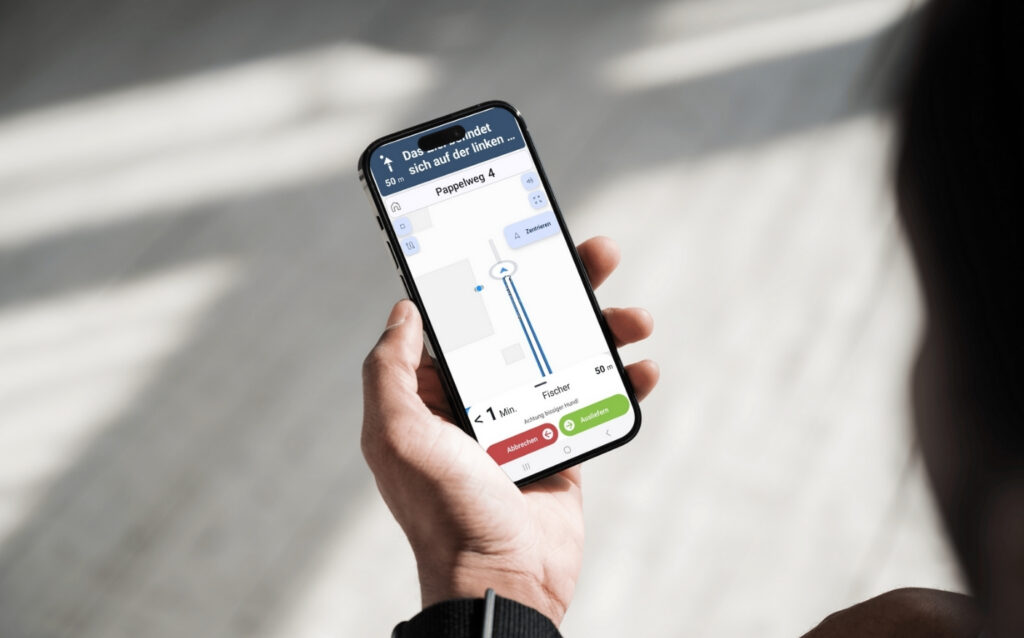 Tourenplanung & Navigation für Bäckereien navi nild